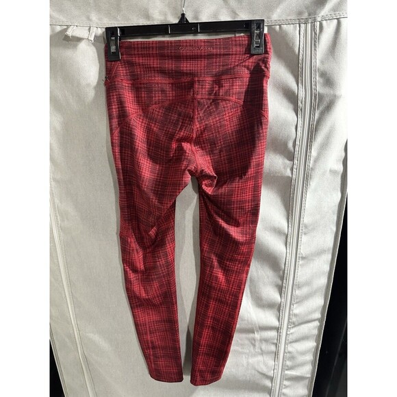 OUTDOOR Voices Move Free 7/8 Legging in Pomegranate Plaid Size Small Compression - Picture 7 of 7